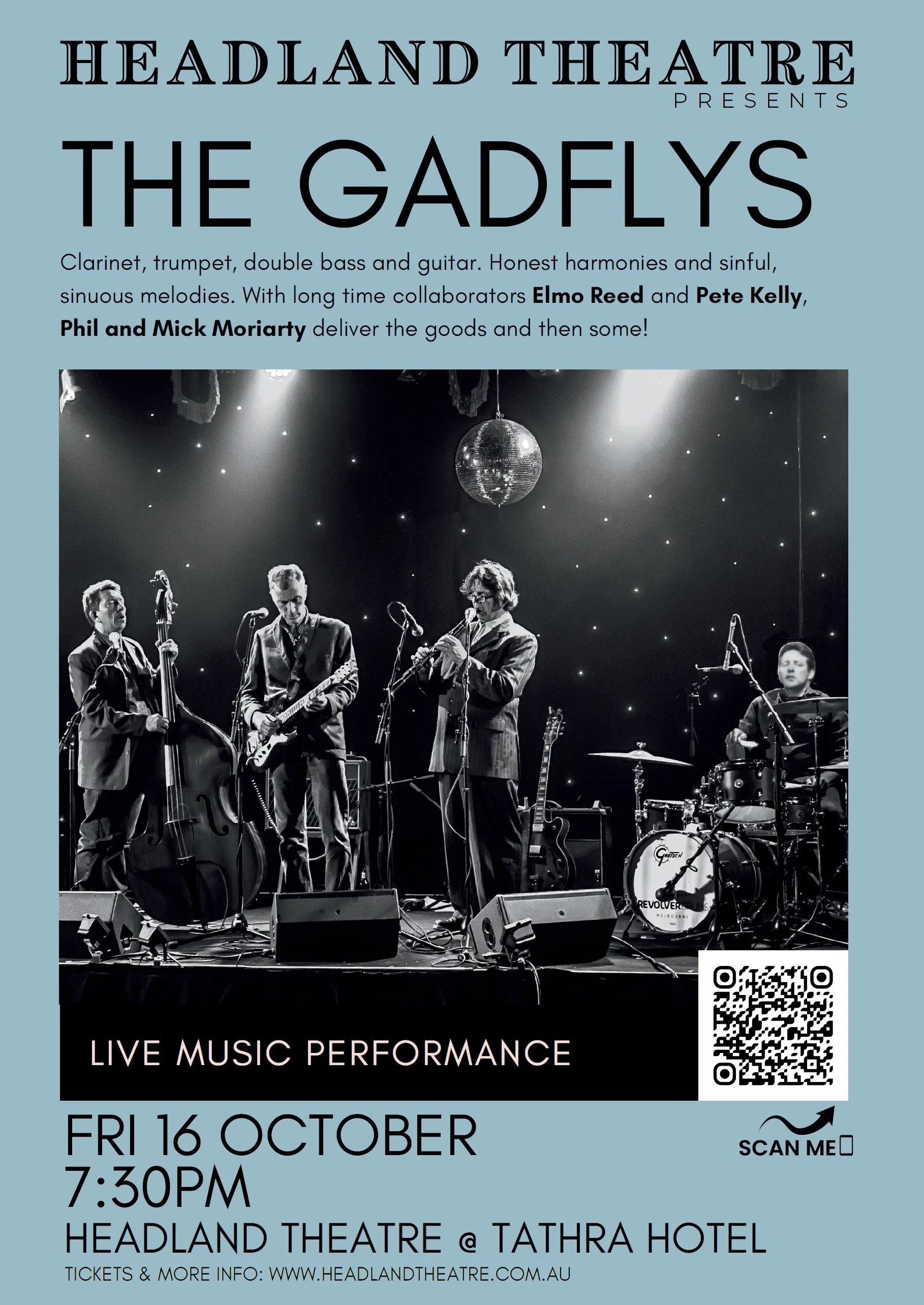 The GADFLYS at Headland Theatre