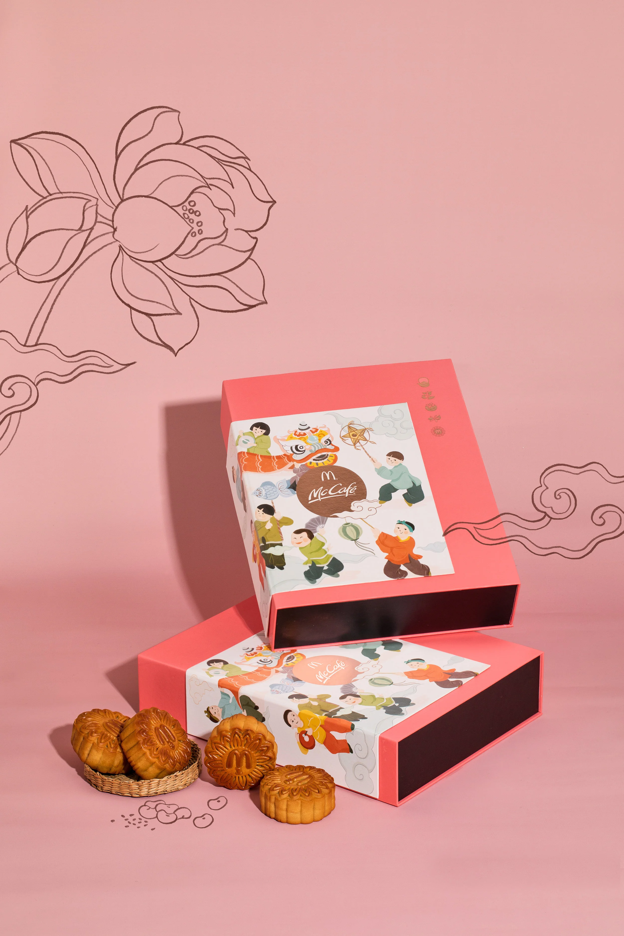 McDonald's Vietnam Mooncake Design 2018