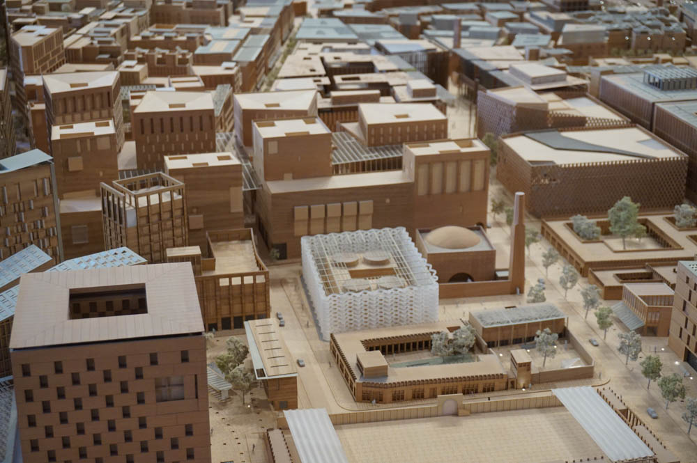 Comfort Futures_Model of Msheireb Downtown Doha (Image © Jiat-Hwee Chang)