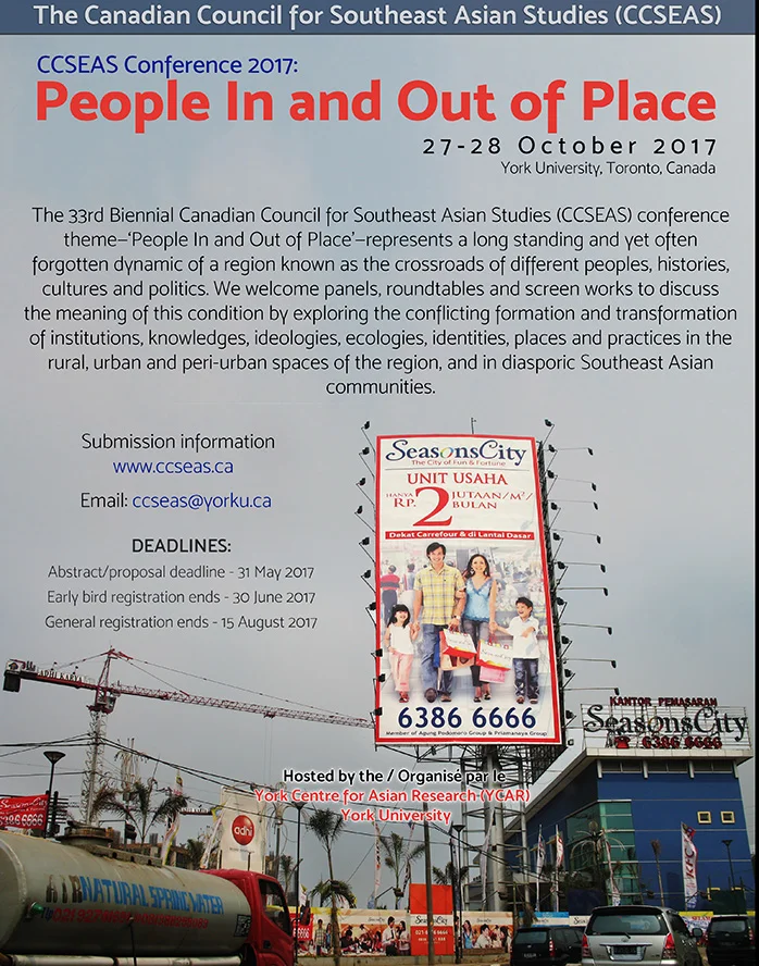 CCSEAS Conference York University Toronto Canada