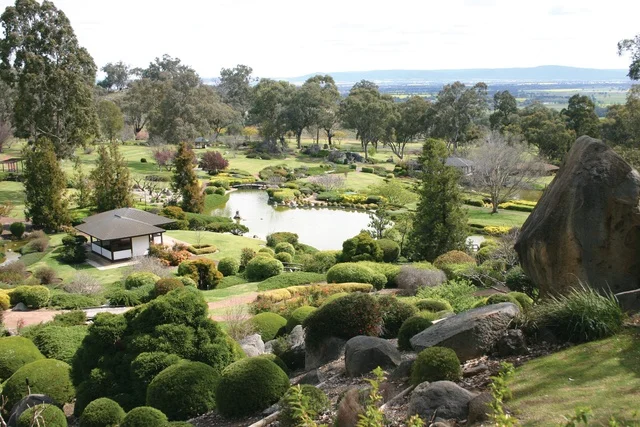 The Cowra Japanese Garden. Designed by Japanese landscape designer Ken Nakajima. (Image © Anoma Pieris )