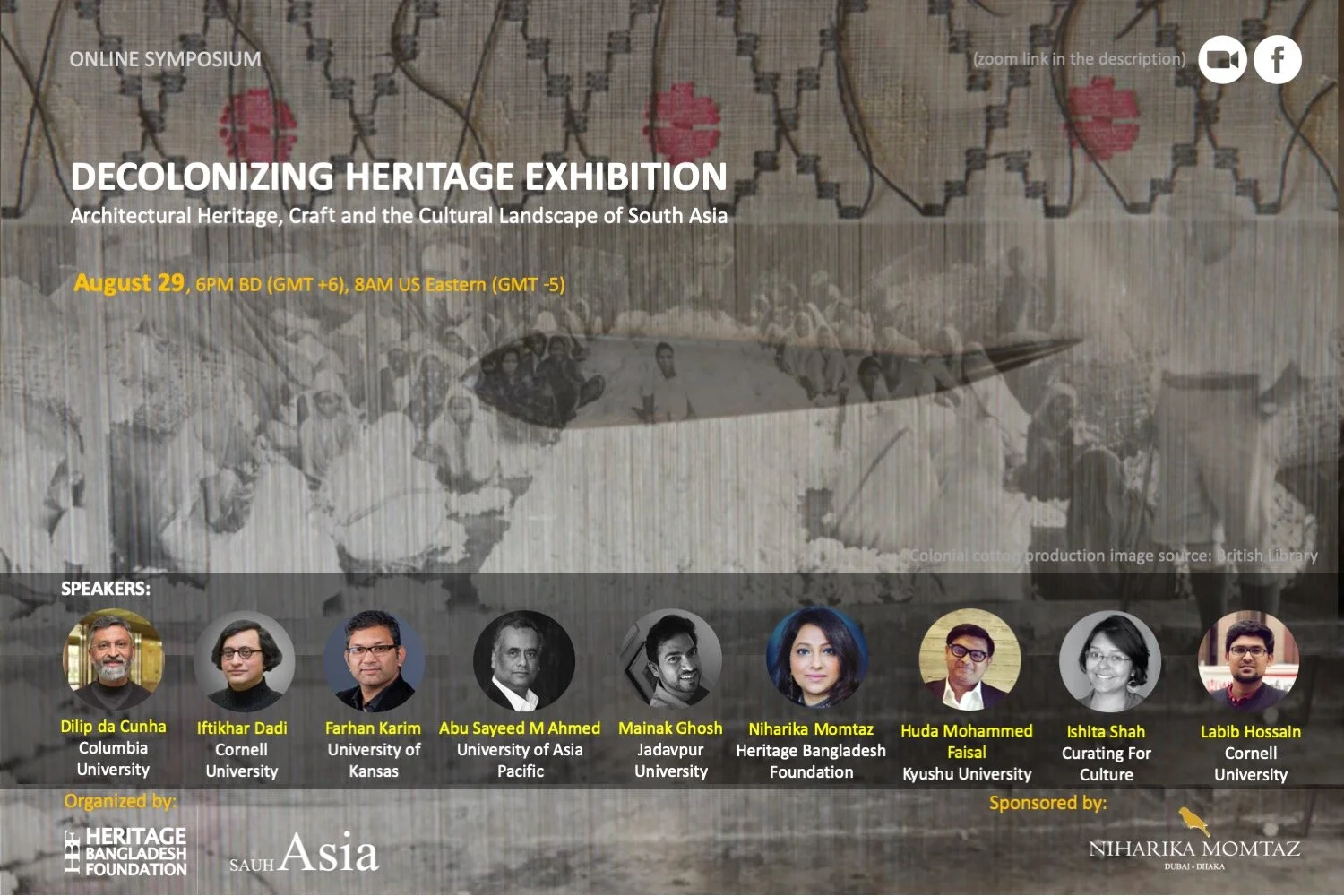 Decolonizing Heritage Exhibition: Architectural Heritage, Craft and the Cultural Landscape of South Asia