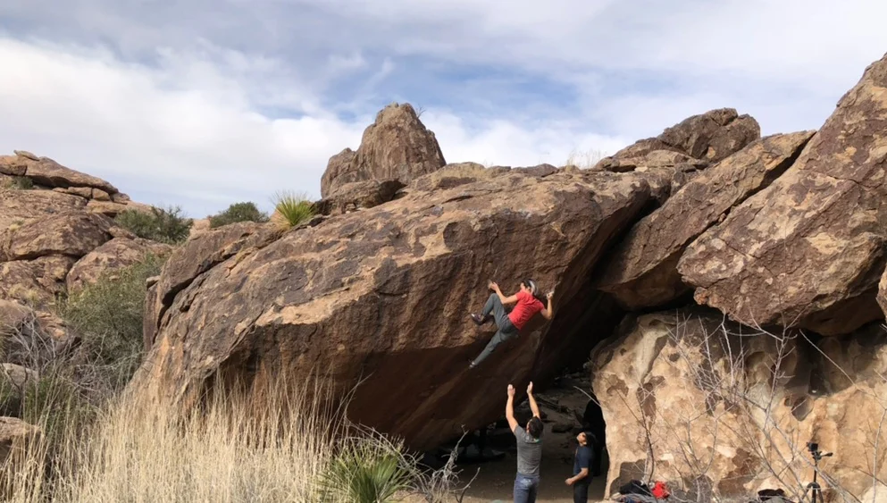 So hueco very power endurance. Photo cred @glotato_