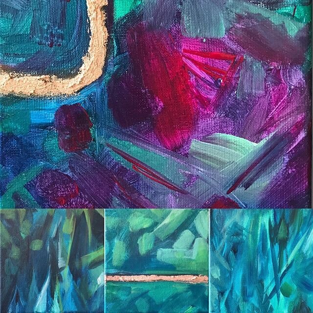 Exciting stuff happening in the studio today. 🎨 #maddayinstudio#inspiered#janinestrand#nindesign#artbynin#artbyjaninestrand#artist#kunst#art#dr&oslash;bakskunstner#norskkunst#billedkunst#figurativkunst#figurativart#maleri#painting#expressiveart#surr