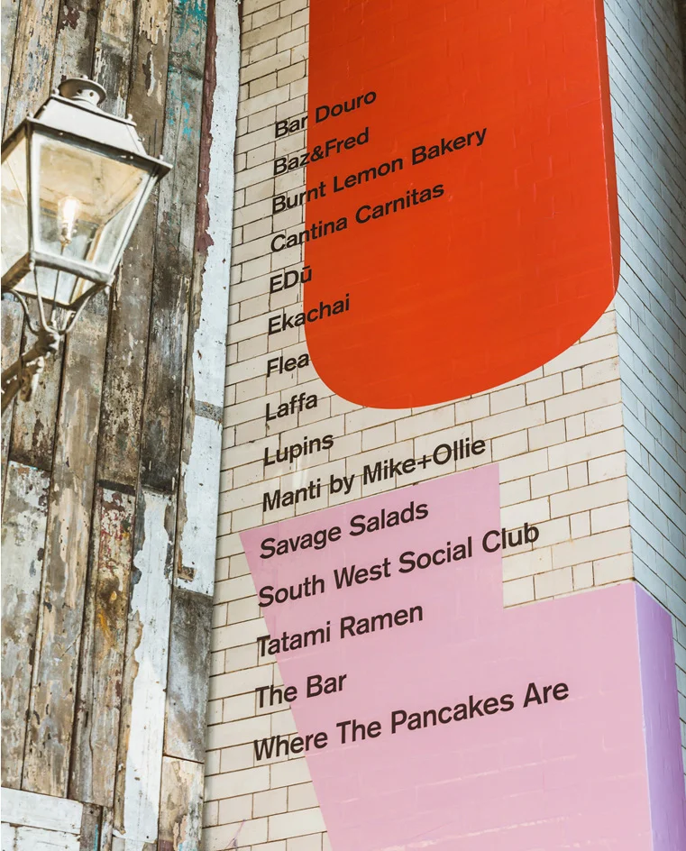 Flat Iron Square | Weekend vintage and street food destination.
