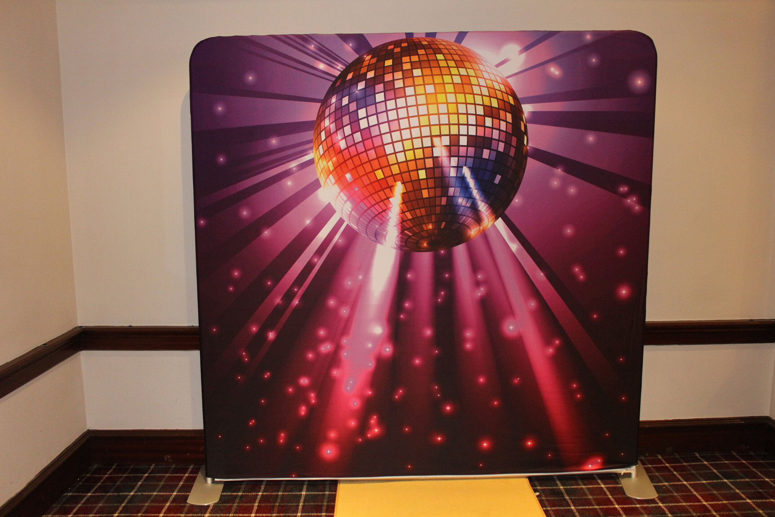 Disco Magic Mirror Backdrop