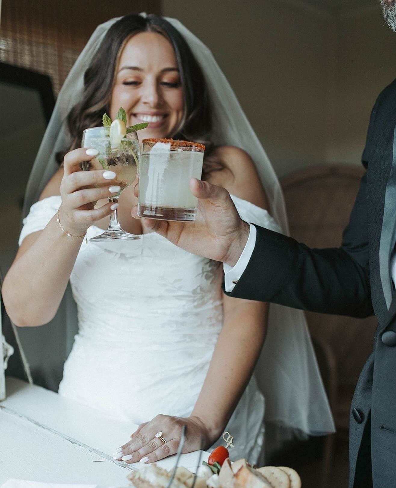 First sip as a married couple. ✨️ Pure magic. ⁠
⁠
Magic making vendors:⁠
Photographer: @elisabethjoyphoto 
Venue: @cherrybasketfarm 
Planning: @pineapplepunchevents 
Floral Designer: @sweetwaterfloral 
Entertainment: @ruschentertainment @djcaseyrusch