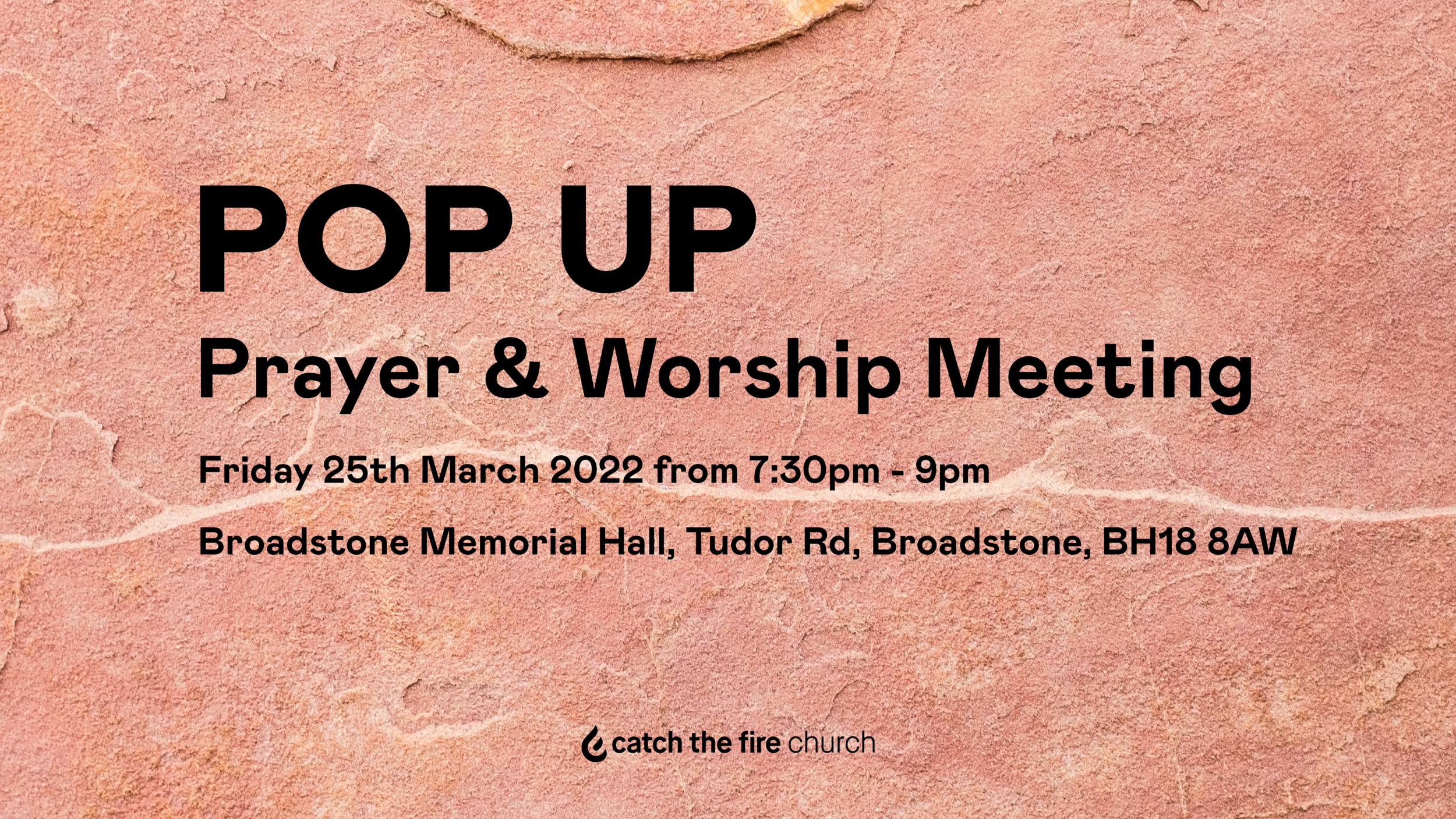 POP UP Prayer &amp; Worship 