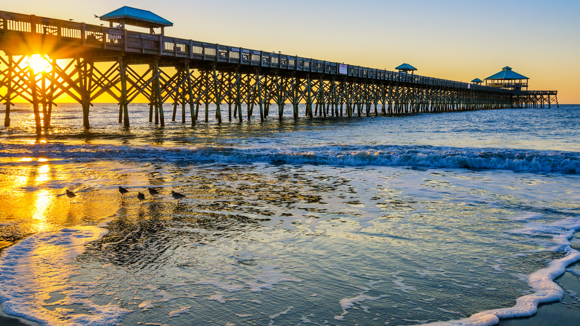 East Coast Sunsets - (pictured...Folly Beach)