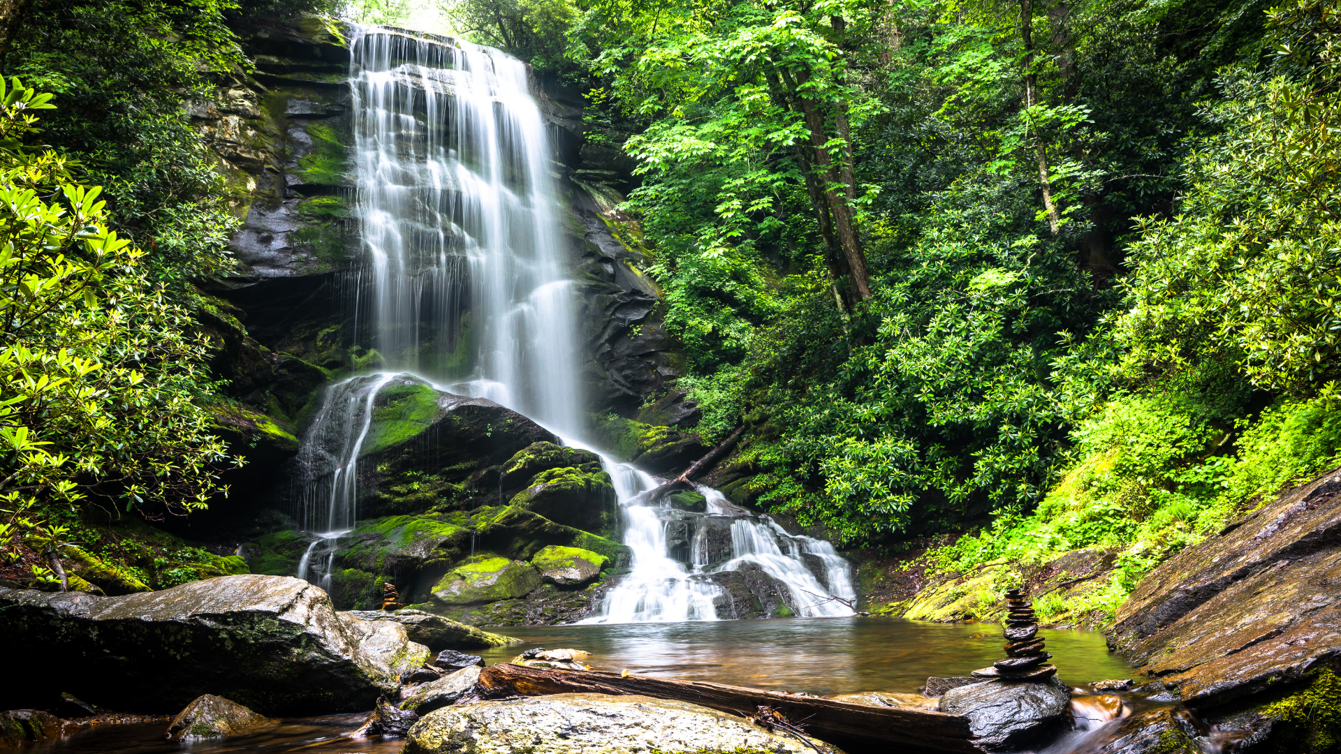 Chasing Waterfalls - (pictured...Catawba Falls)