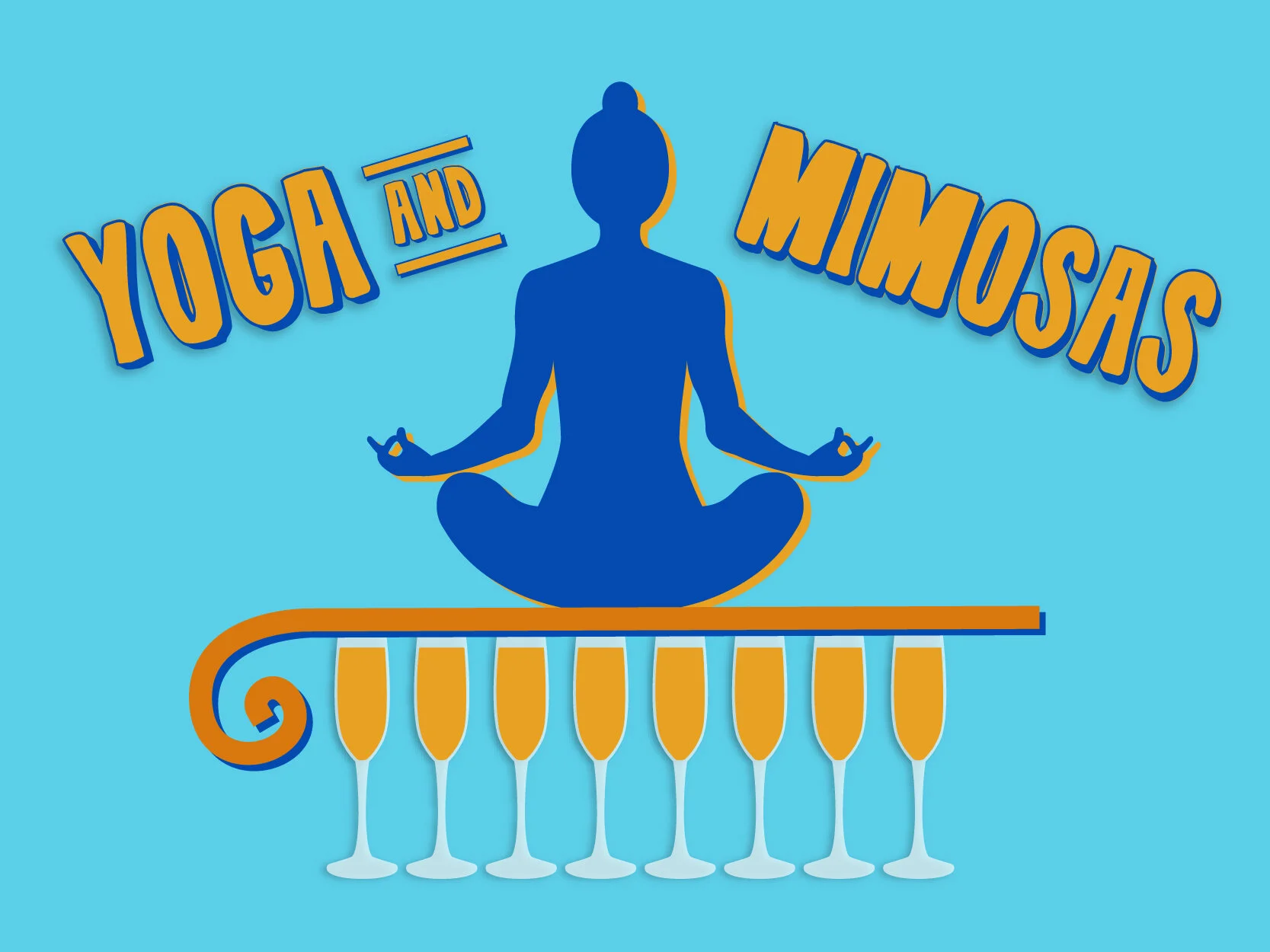 Yoga and Mimosas!