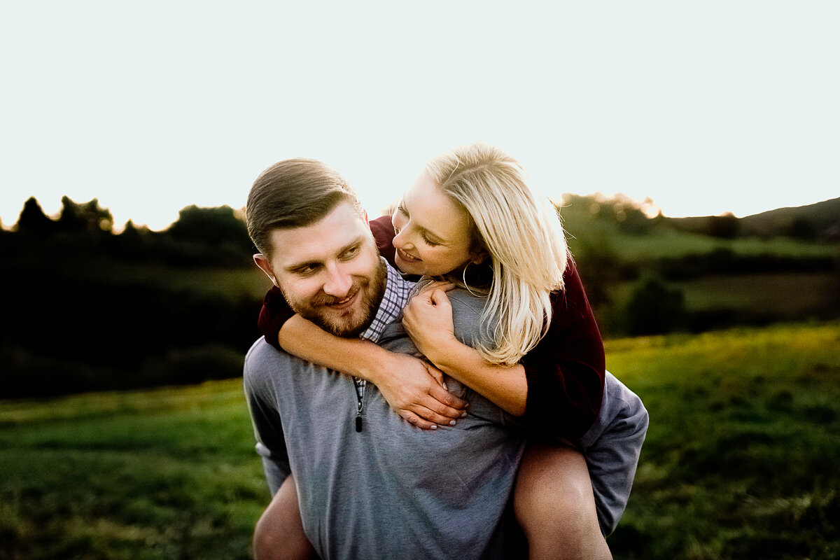  I loved that Lindsey and Will weren’t afraid to have fun during the shoot! Piggy back rides are always some of my favorite shots to get. 