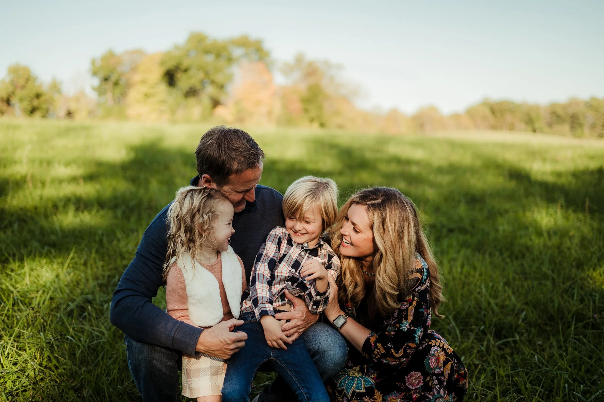 Heritage Park Family Session | The Hamby's | Blacksburg, VA Family Photographer