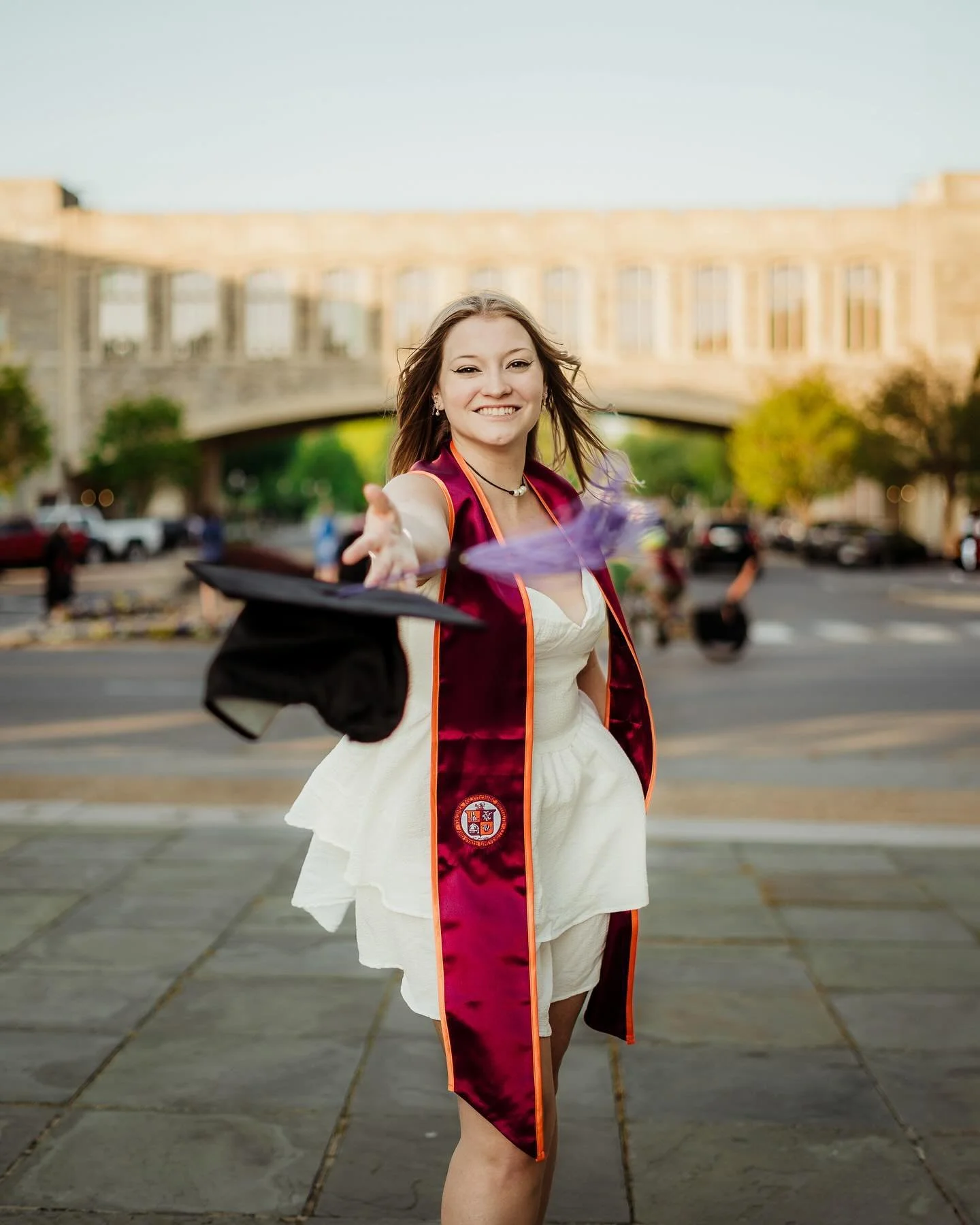 Congrats to all the Hokies graduating today! 🧡🎓 
.
.
.
#hokiegrad #vtclassof2024 #virginiatech #vt24 #vtgrad #blacksburgphotographer