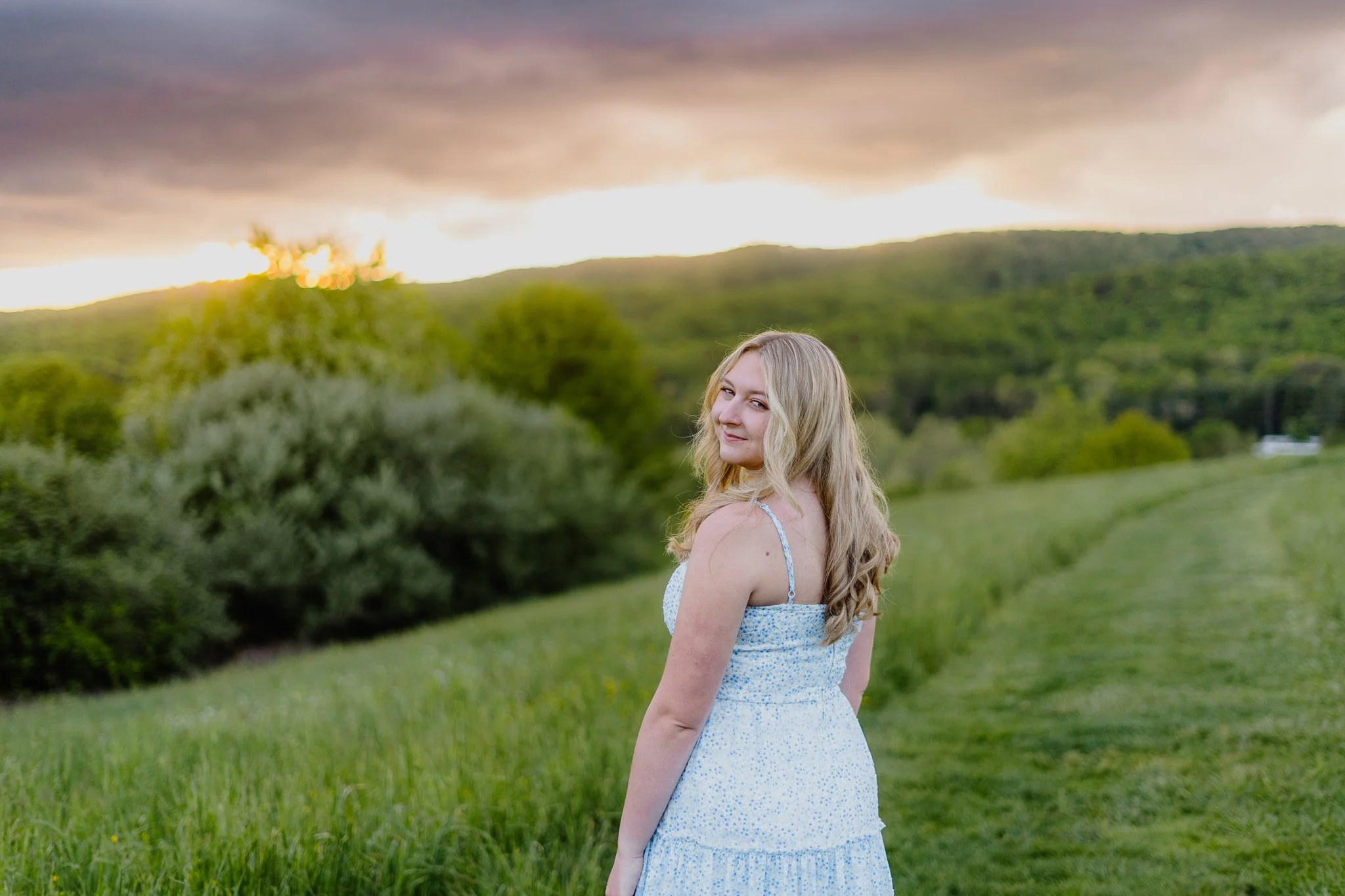 Springtime Senior Session | Avery | Blacksburg, VA Graduation Photographer