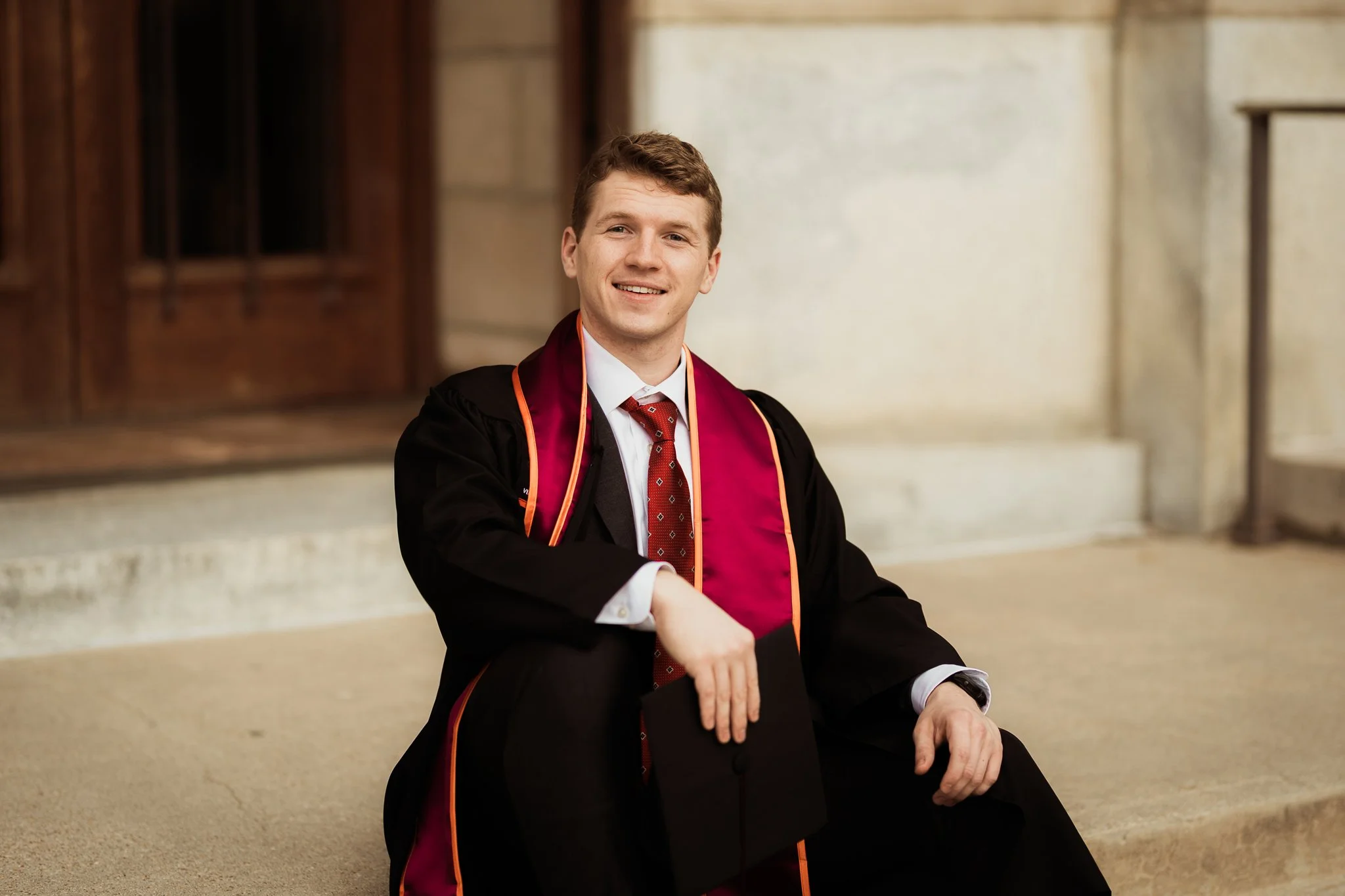 Virginia Tech Graduation Session | Nicolas | Blacksburg, VA Senior Photographer