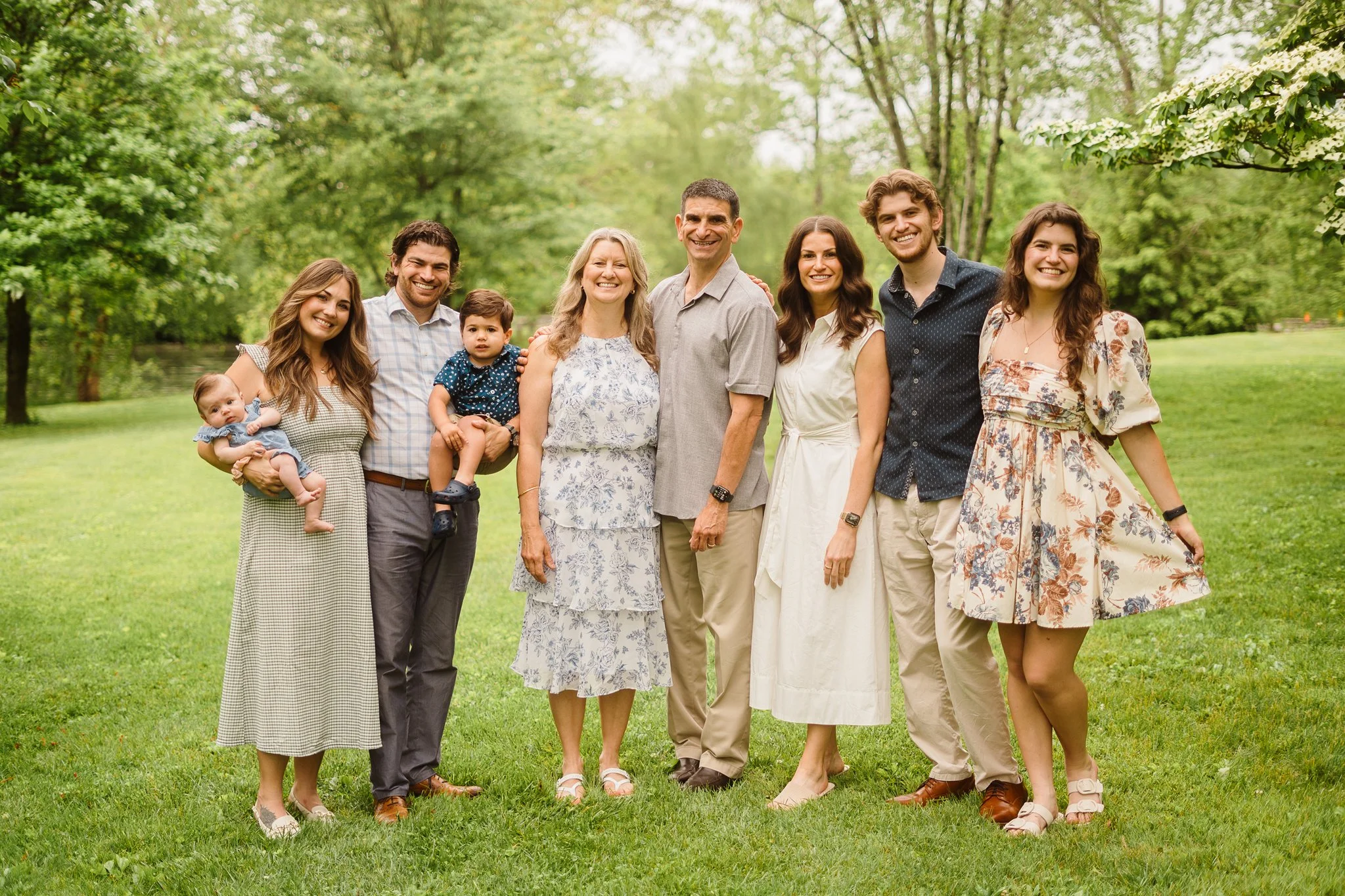 Spring Duck Pond Family Session | The Freedmans | Blacksburg, VA Family Photographer