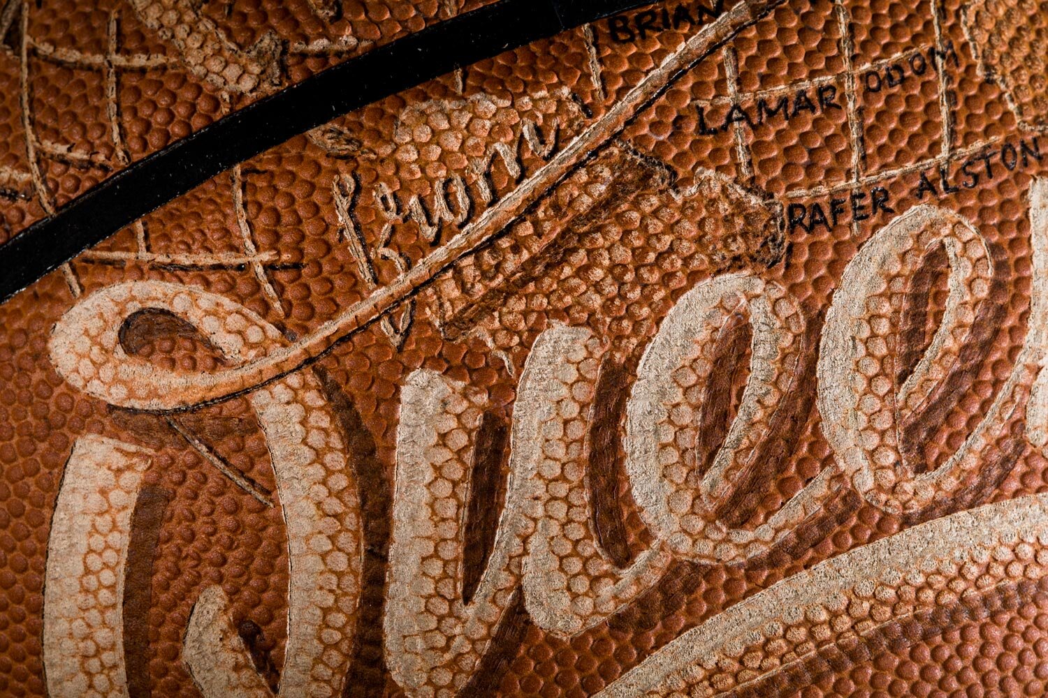 Queens typography closeup