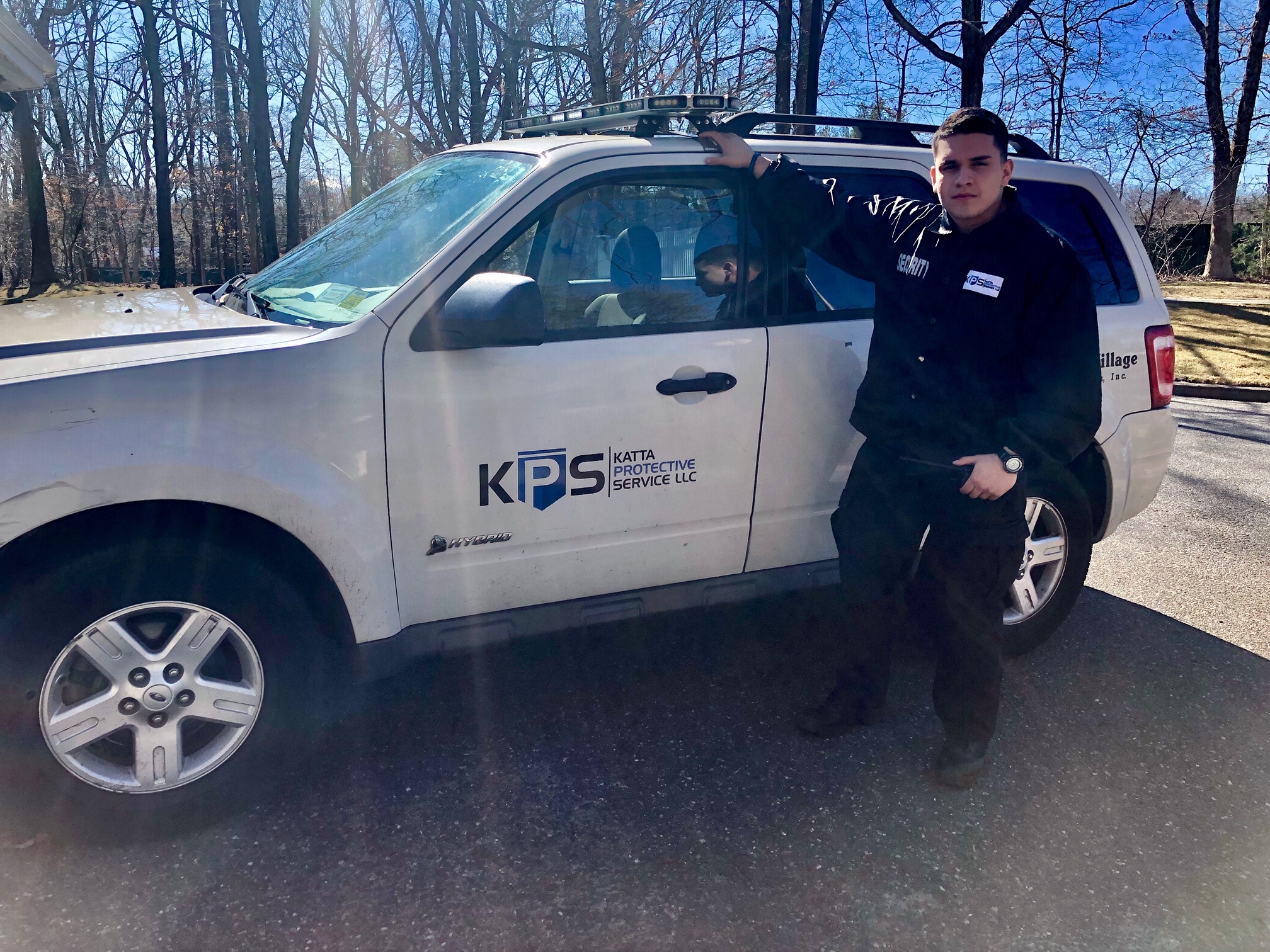 KPS Officer on patrol at a gated community in Long Island NY