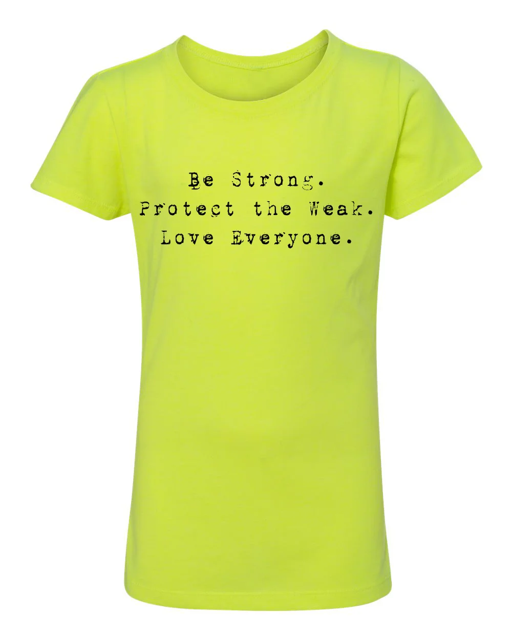 Girls Tee Neon Yellow.jpg