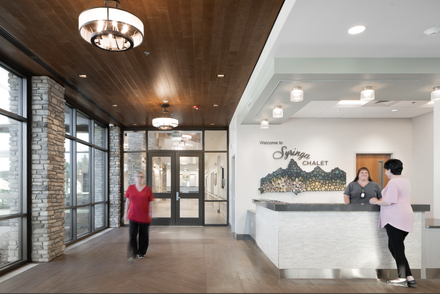 Art in Healthcare: Syringa Chalet in Blackfoot, Idaho