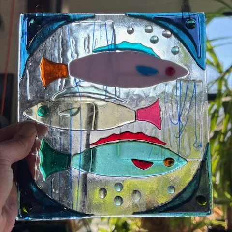 Summer Botanical Glass Suncatcher Class Registration - July 26th