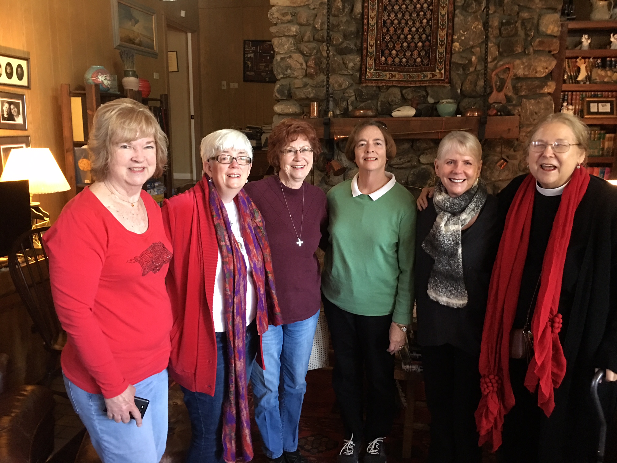 Some of the members of our book group of many years