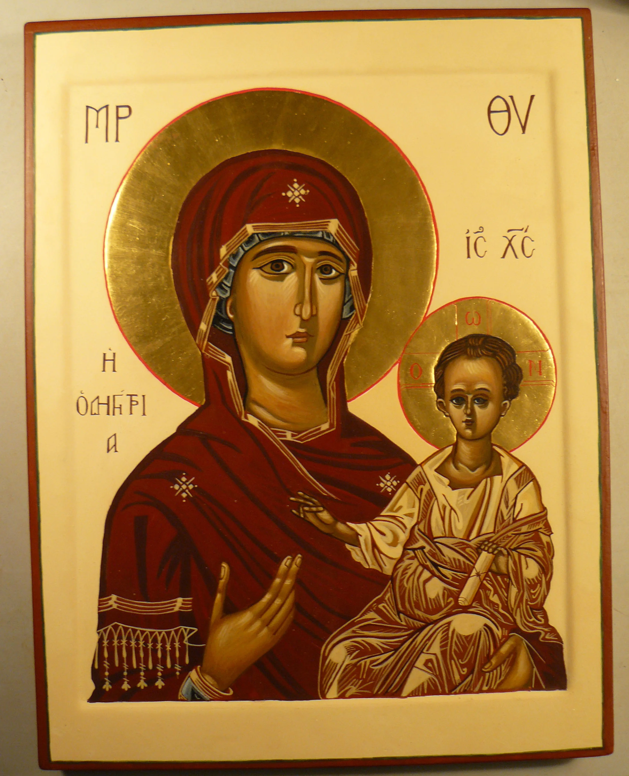 Mother of God Directress w egg wash.jpg