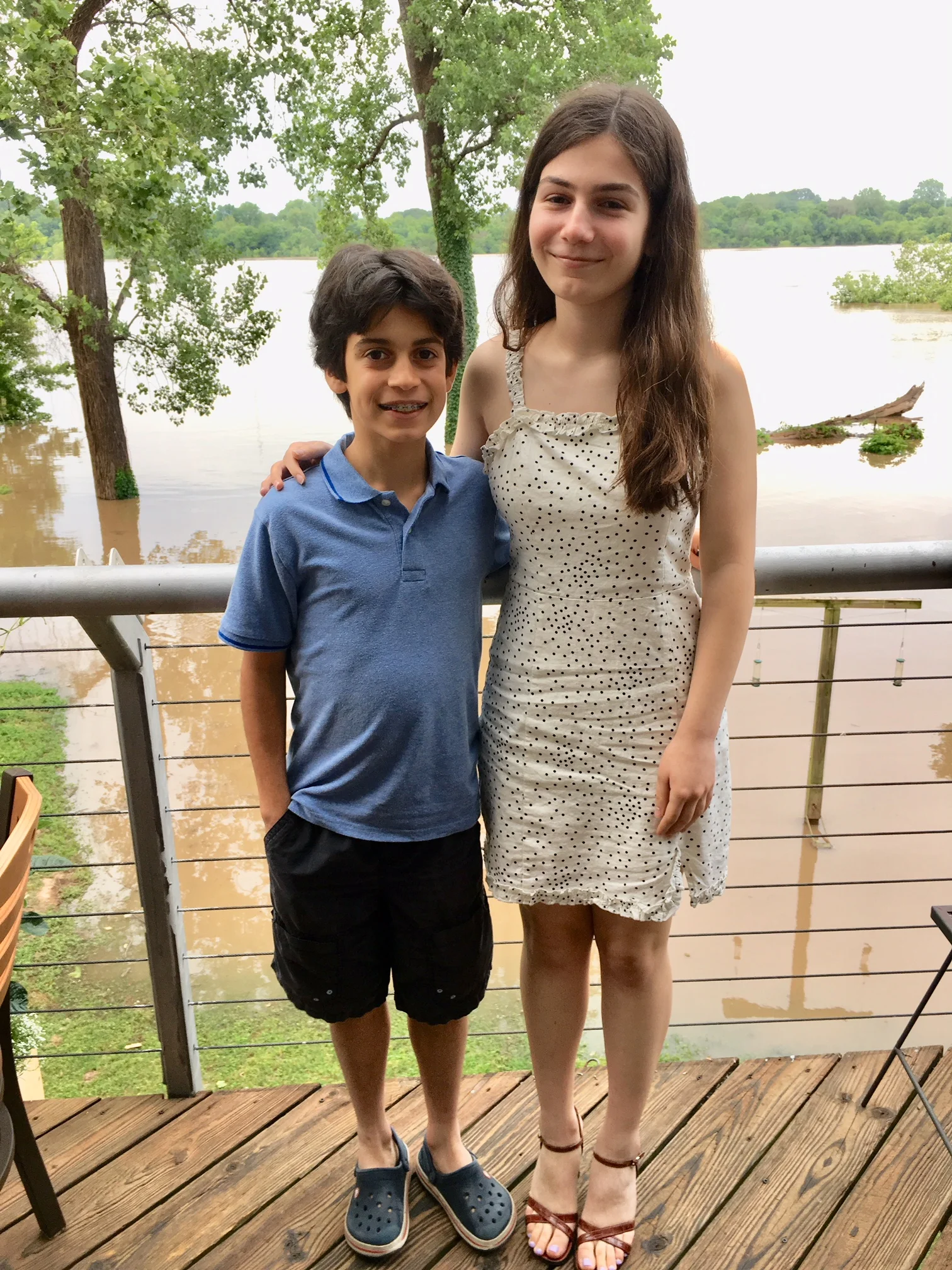 Watching the Arkansas River Rise