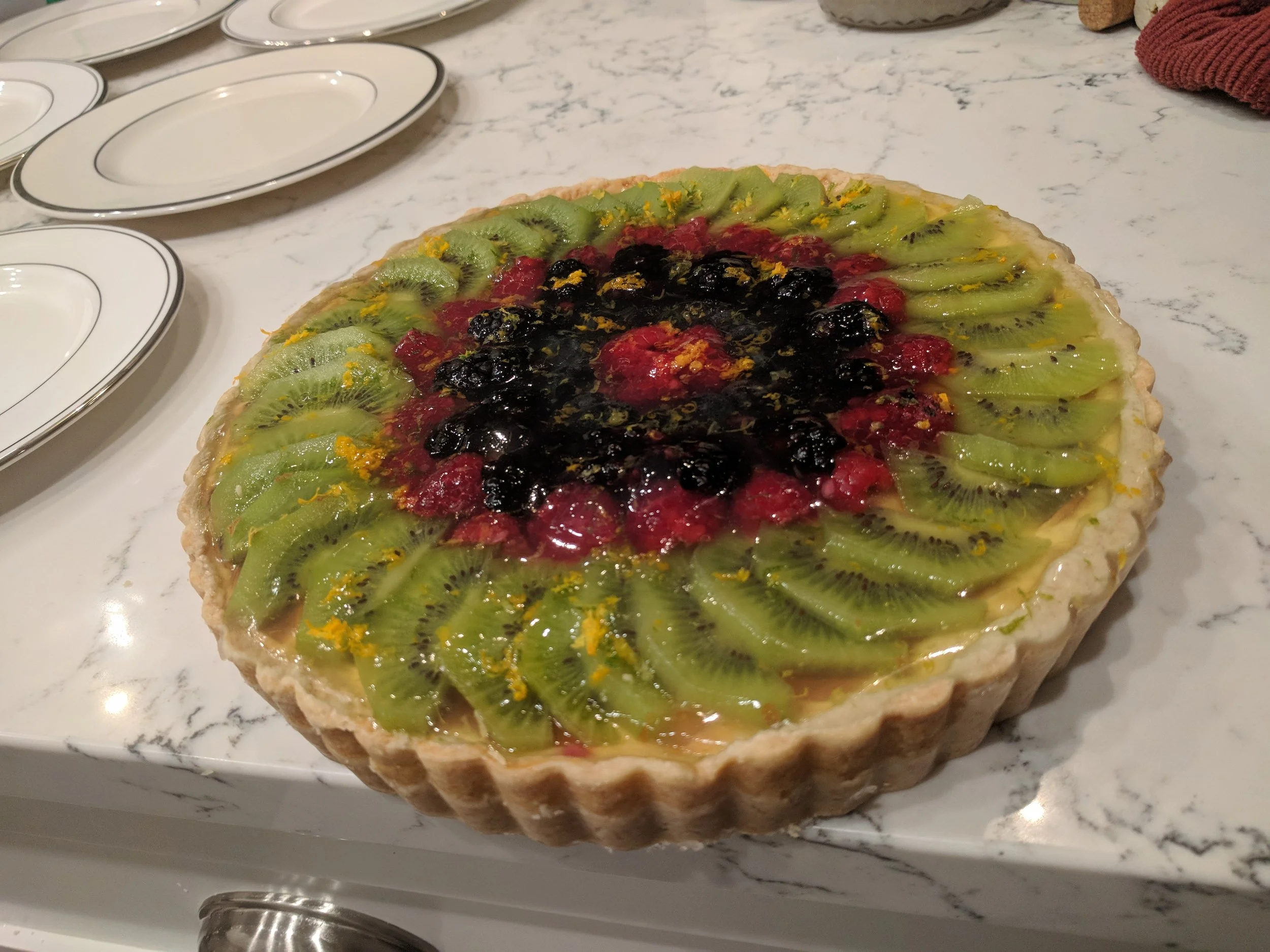 Fruit Tart! Fresh Homemade Dessert at Every Event