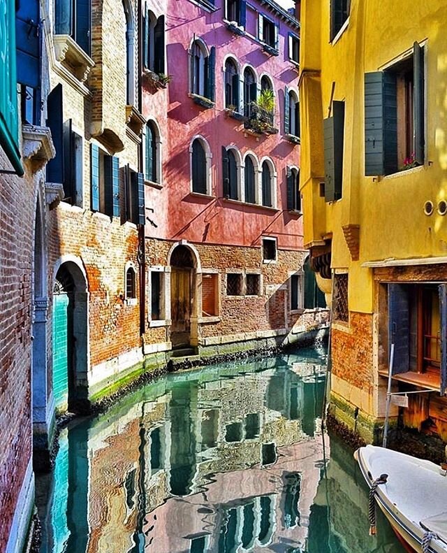 in color #venice 
source: @saudahsaleeminteriors @anastasiiakudlai &bull;
&bull;
&bull;
&bull;
&bull;
&bull;
#alisonrose #alisonroseny #colorshare #liveauthentic #calledtobecreative #venicecanals #blackinteriordesigner #livethelittlethings #palazzo #