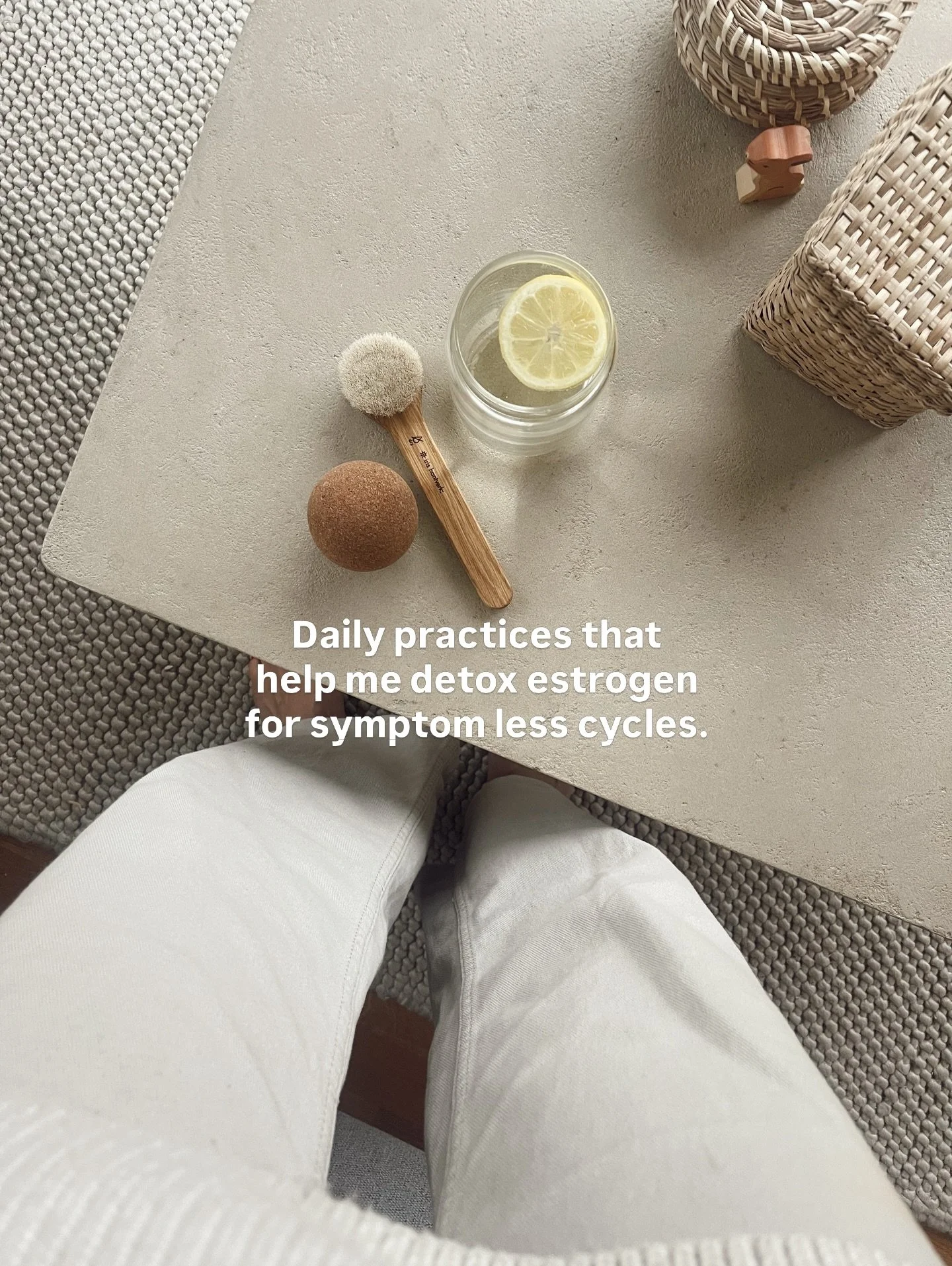 Detox isn&rsquo;t a one time event we have to starve ourselves for, it&rsquo;s a daily process and the more we support our innate detox pathways &mdash; the easier we clear waste, toxins, estrogen &amp; other hormones &mdash; it wasn&rsquo;t until I 