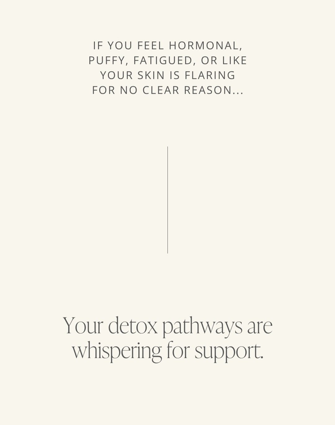 e n r o l l m e n t  i s  o p e n 

Spring detox starts April 4th 

Comment DETOX if you&rsquo;re ready to support your innate detox pathways and help clear toxins, hormones &amp; waste with ease. 

#dailydetox #functionaldetox