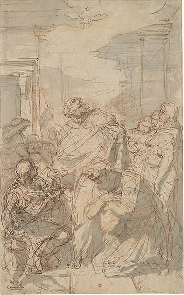 St. Peter Baptizing Cornelius