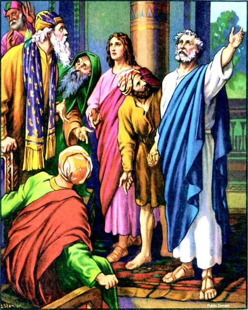 Peter and John Before the Sanhedrin