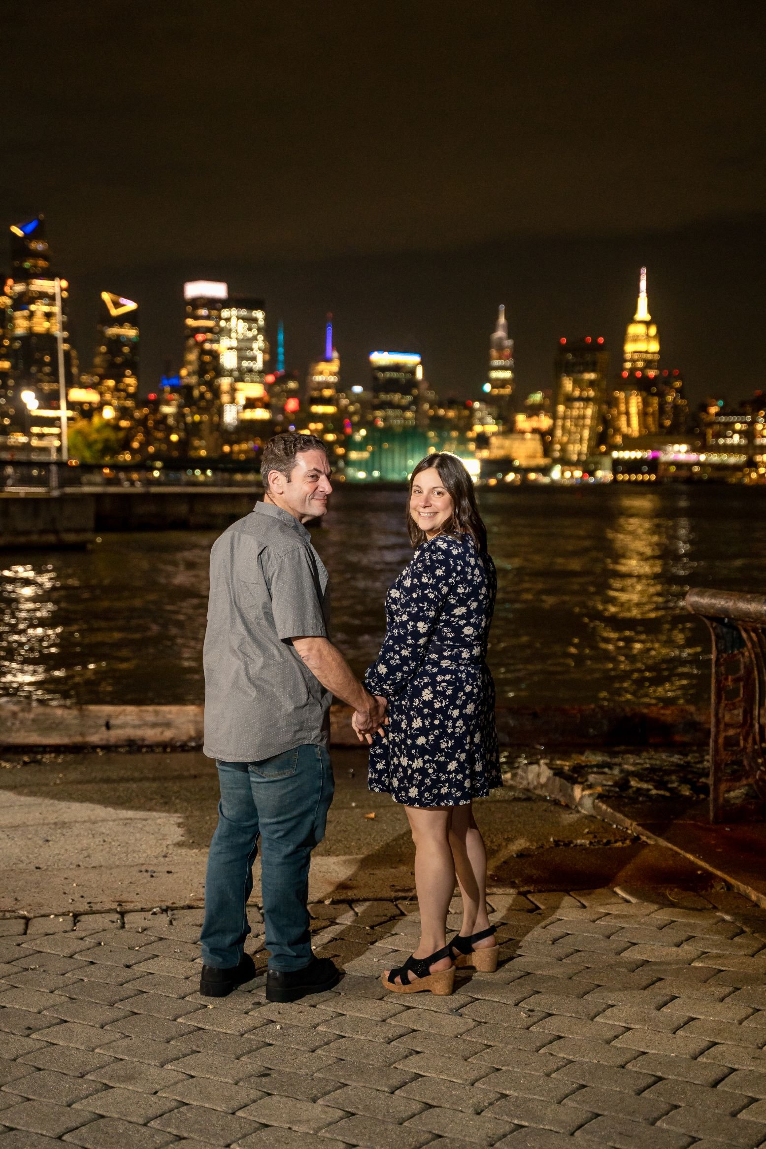 Hoboken New Jersey NJ Waterfront Proposal Engagement Photographer (6).jpg