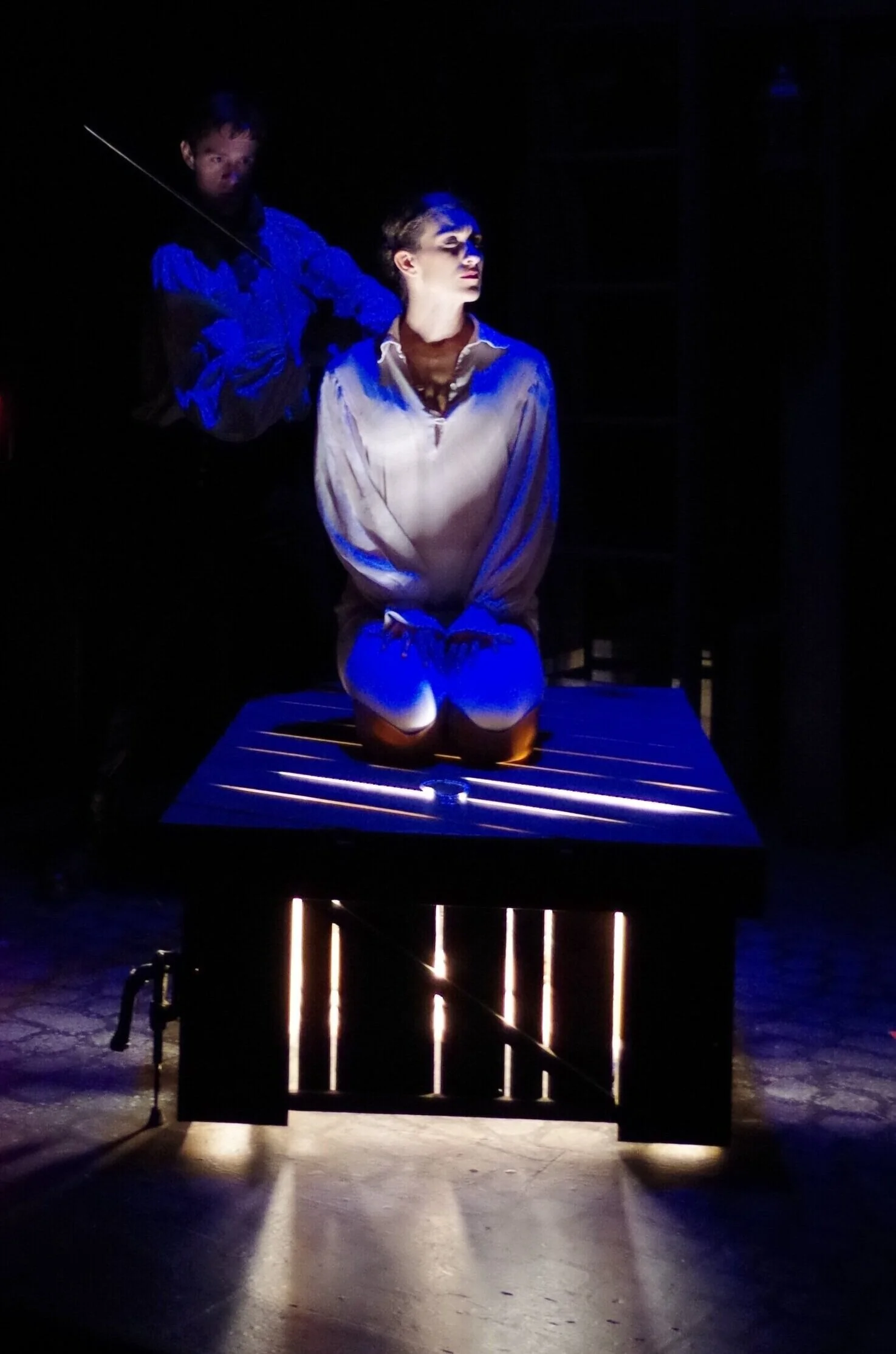 Jennifer Arfsten in The King’s Legacy at Bristol Valley Theater (Photo by Rich Miller)