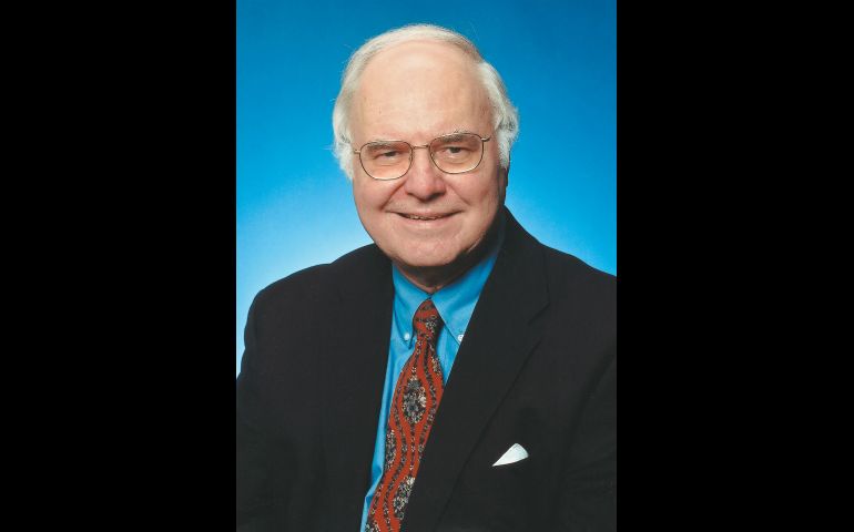 Michael Novak, who died Feb. 17 at age 83, is pictured in an undated photo. Novak was a groundbreaking author, philosopher and theologian. Since last August he had been a faculty member at The Catholic University of America's Tim and Steph Busch School of Business and Economics in Washington. (CNS files)