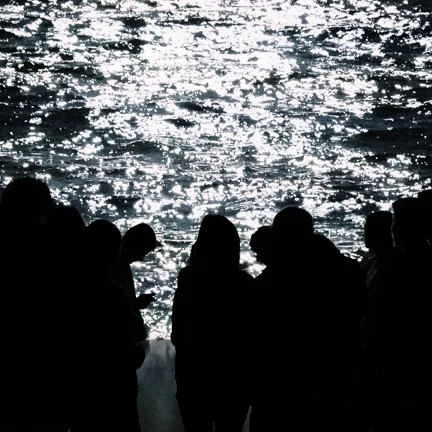 Alfredo Jaar, One Million Points of Light , 2005, Projection, Dimensions variable, Courtesy the artist, New York