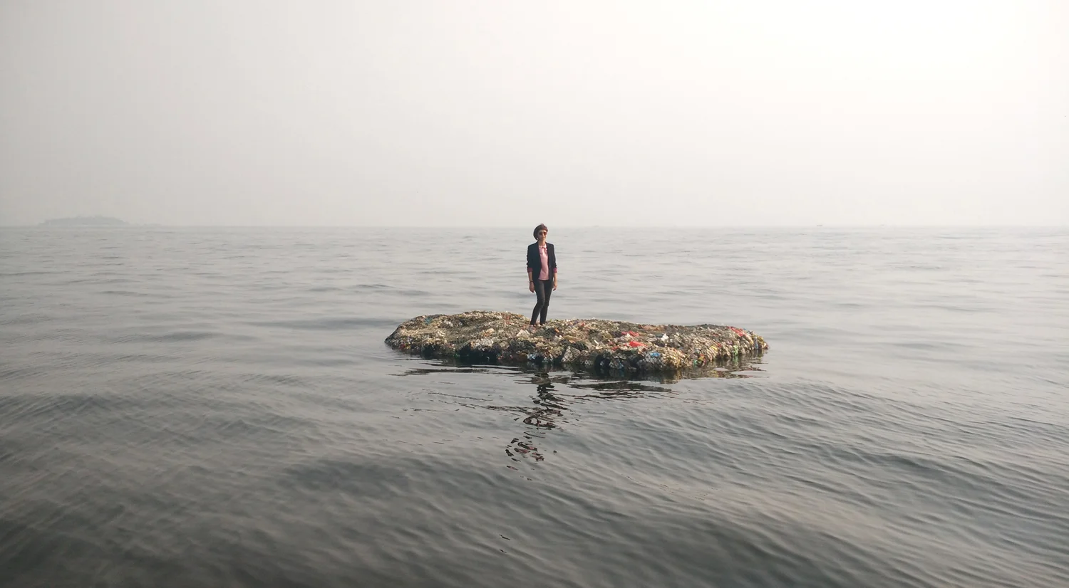 Tita Salina, 1001st Island The Most Sustainable Island in Archipelago, 2015 Jakarta, Indonesia, 14 mins, 11secs, performance, installation, intervention, video