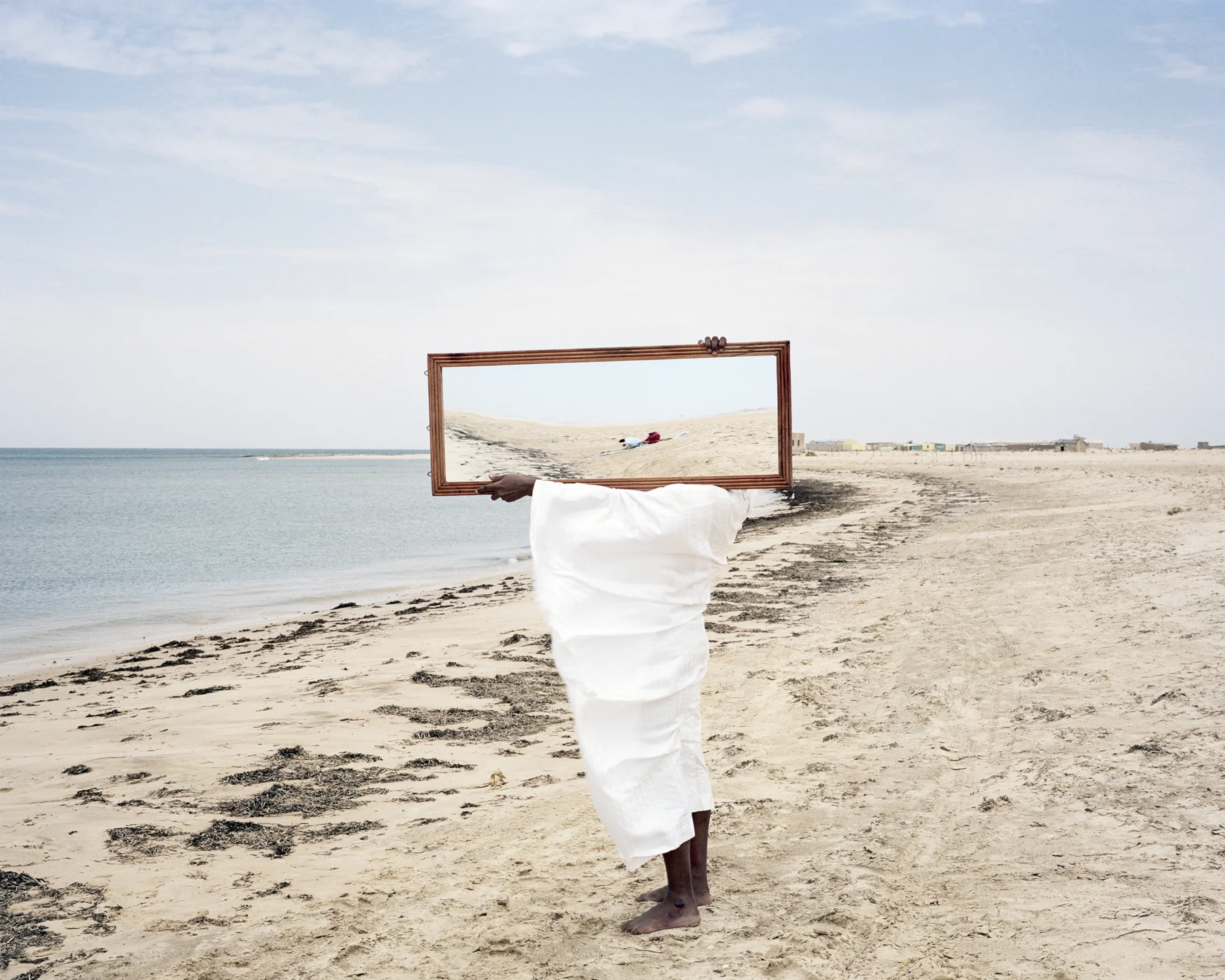 Dawit L. Petros, Act of Recovery (Part I), Nouakchott, Mauritania, Archival color pigment print, 20 x 26” Image courtesy of The Artist and Tiwani Contemporary, London