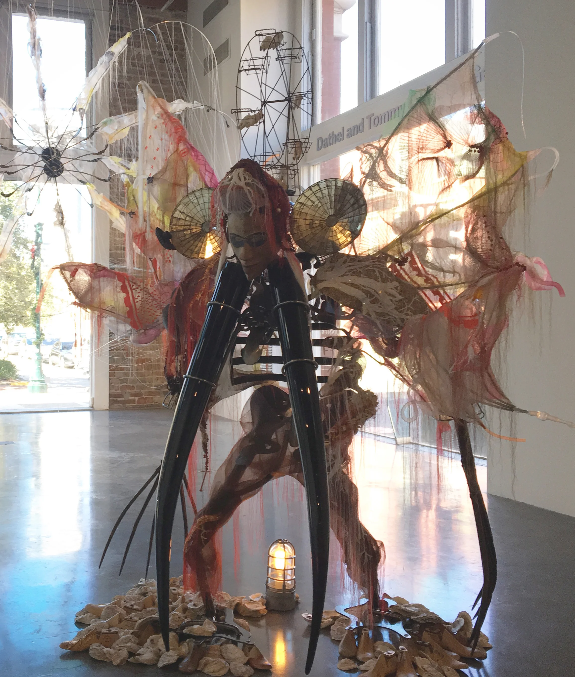 Rina Banerjee on view at the Contemporary Arts Center