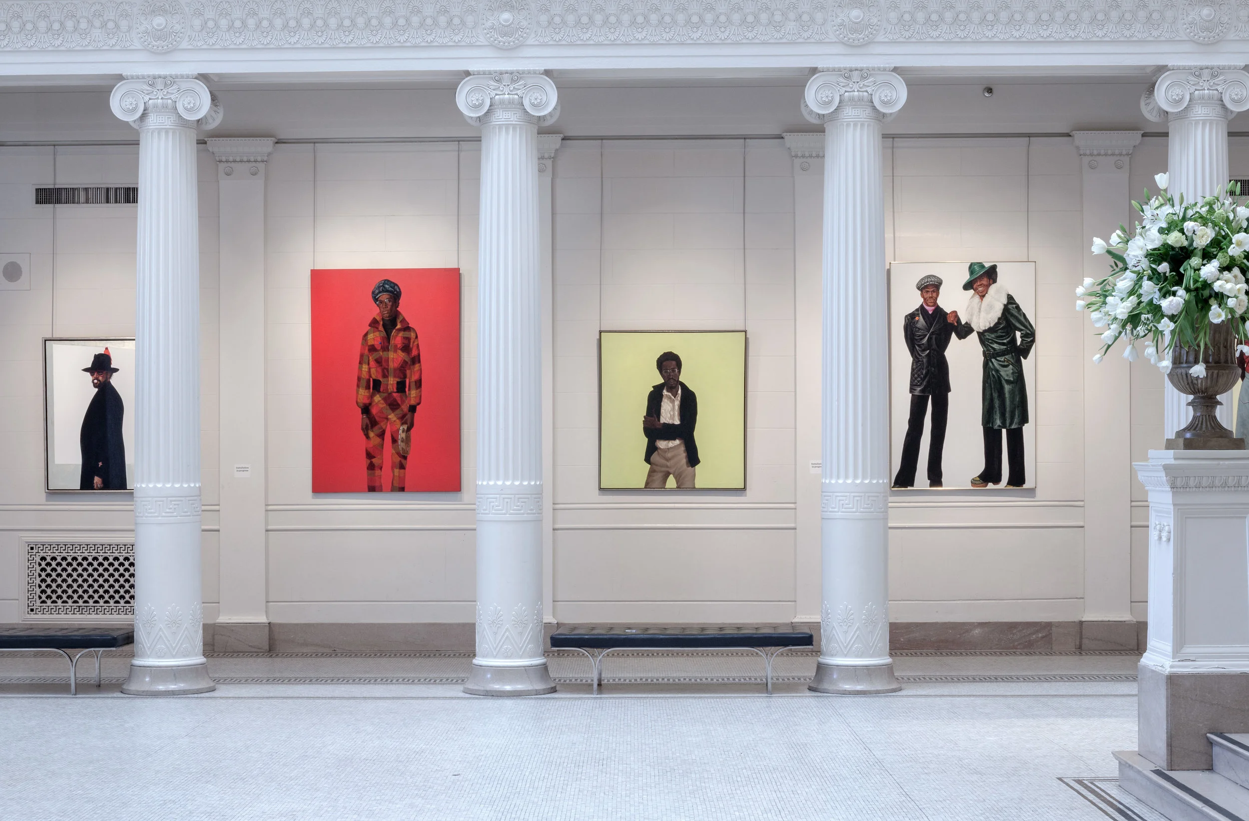 Barkley L. Hendricks Installation View at the New Orleans Museum of Art Prospect.4: The Lotus in Spite of the Swamp Photo © Mike Smith