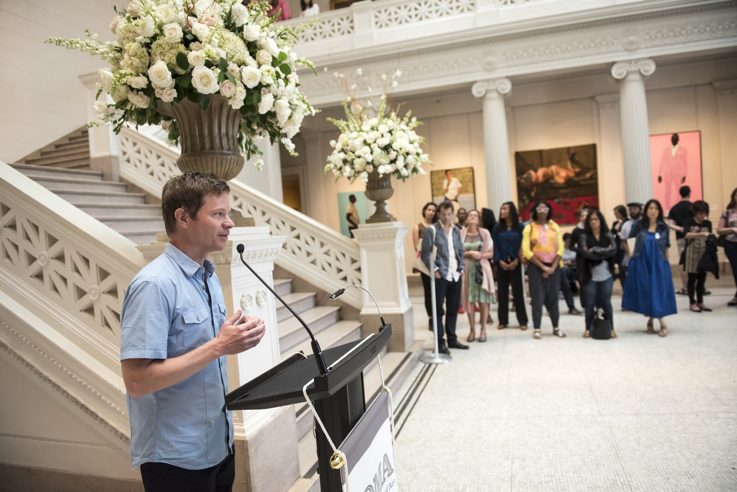 P.4 Artistic Director, Trevor Schoonmaker, Speaking at NOMA