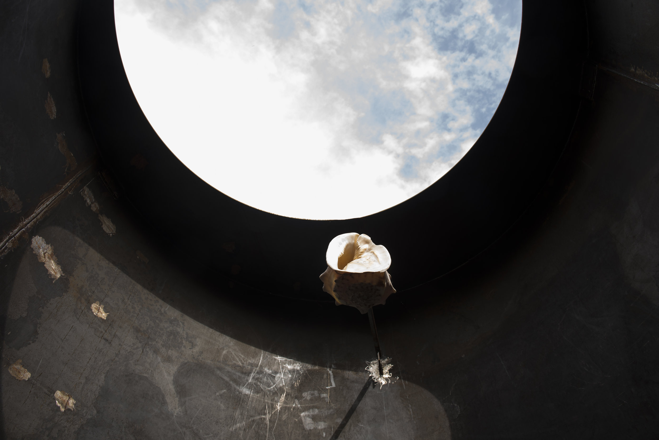 Radcliffe Bailey, "Vessel, 2017" Installation View at Crescent Park