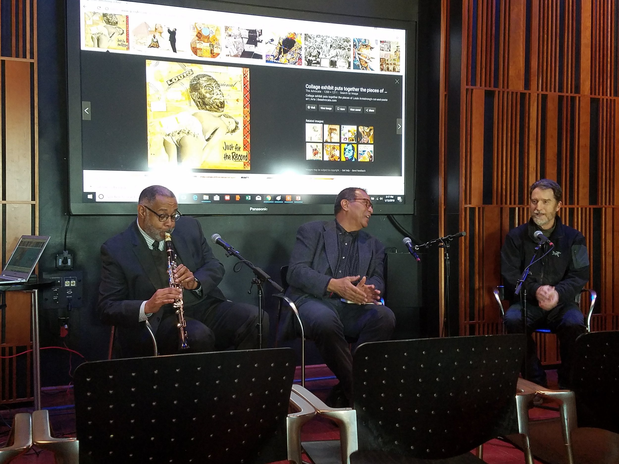 Louis Armstrong’s Collages: Collage in Art and Music Panel at New Orleans Jazz Museum
