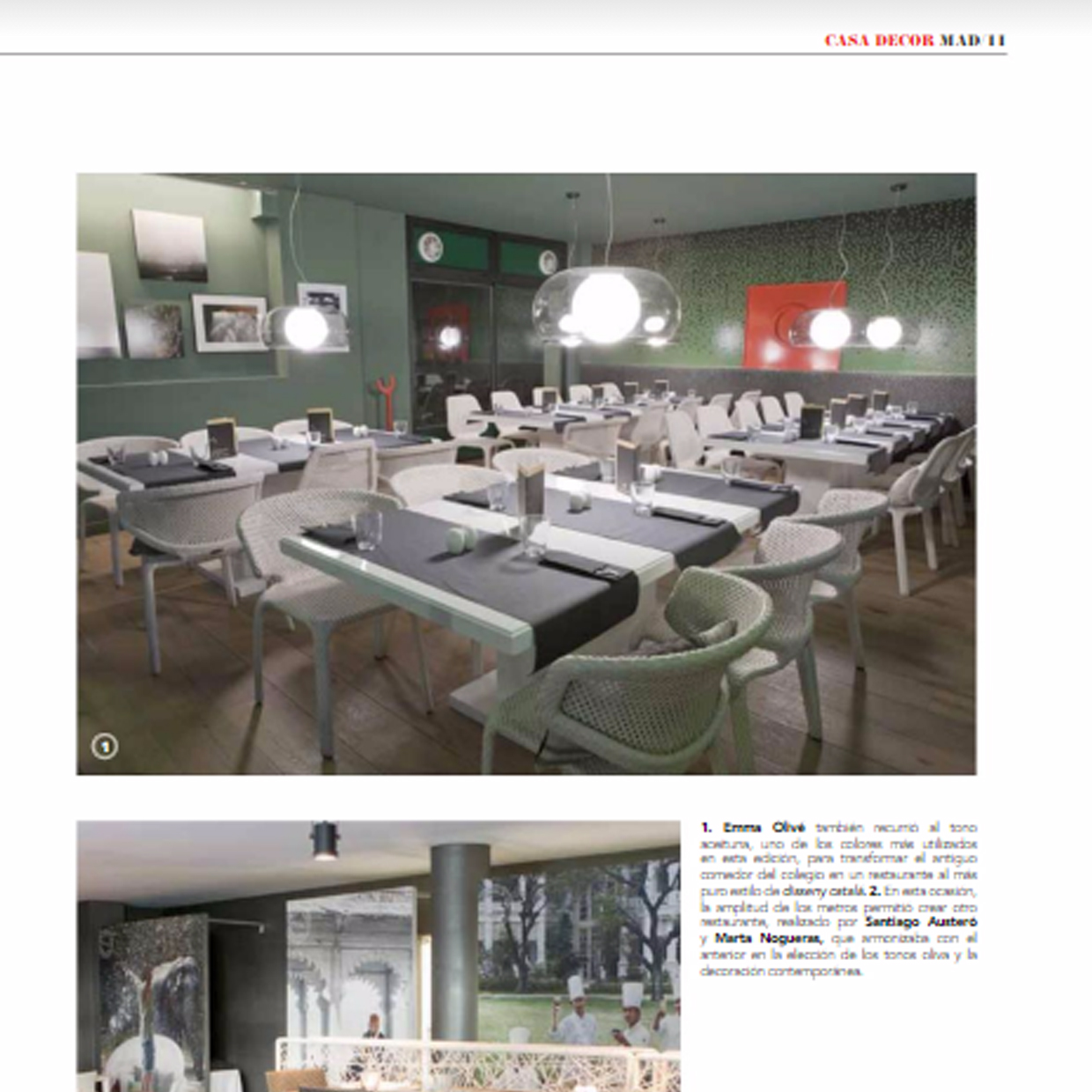 Revista CasaDecor - Restaurante