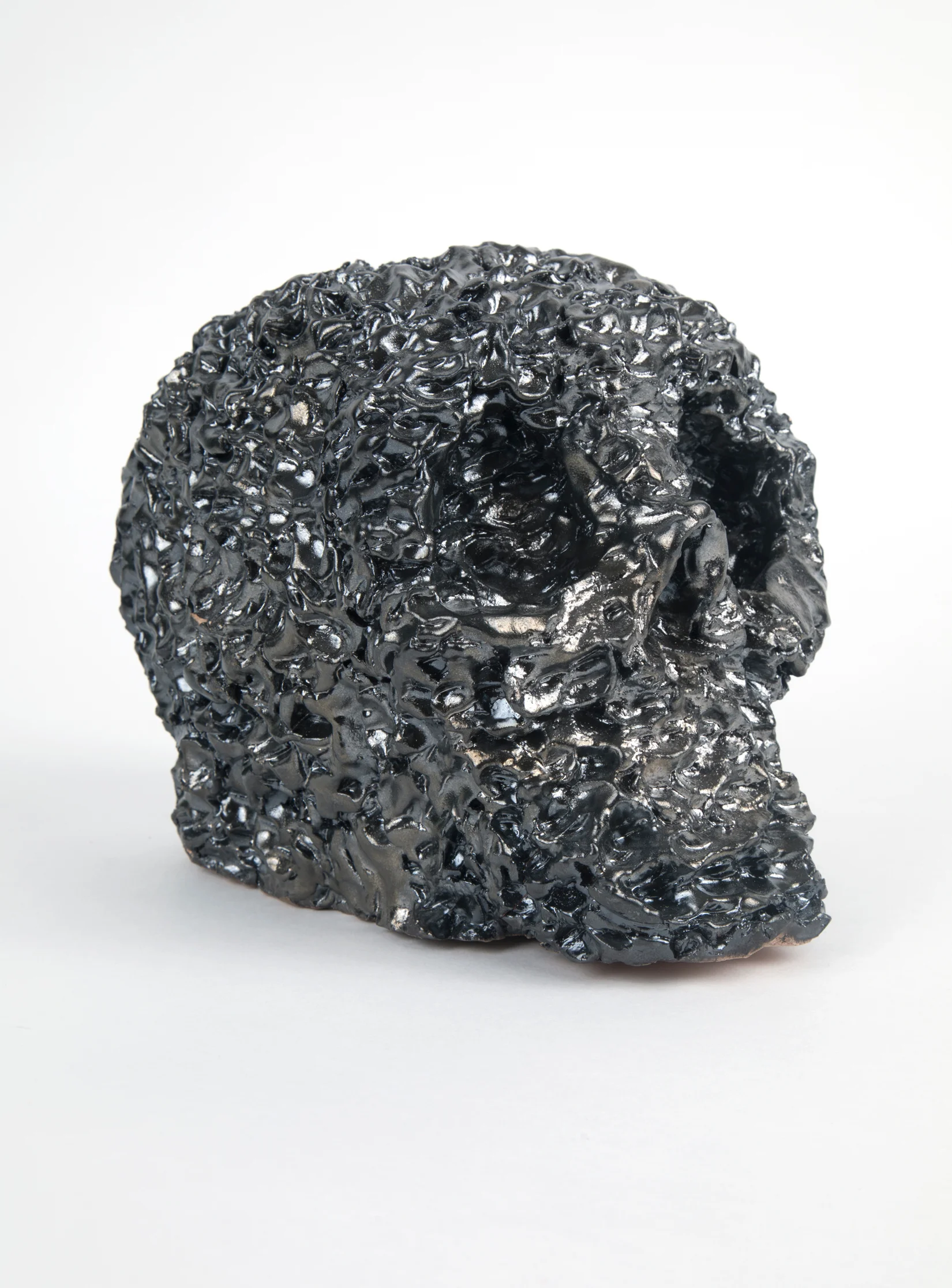 Shine Till Death, 2018 glazeware 7x7x10 inches