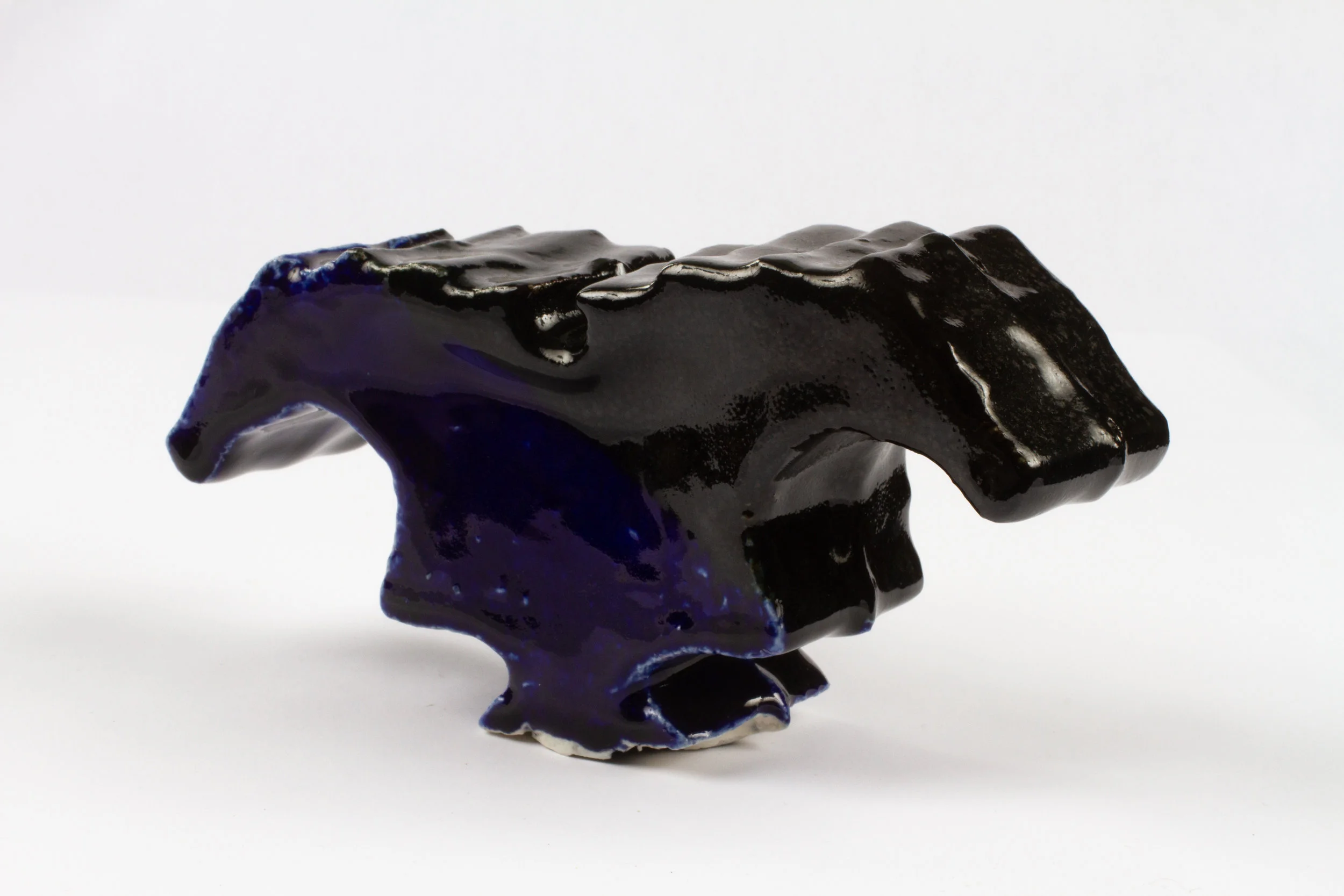 American Stride #2, 2018 glazeware 8 x 4 x 2 inches