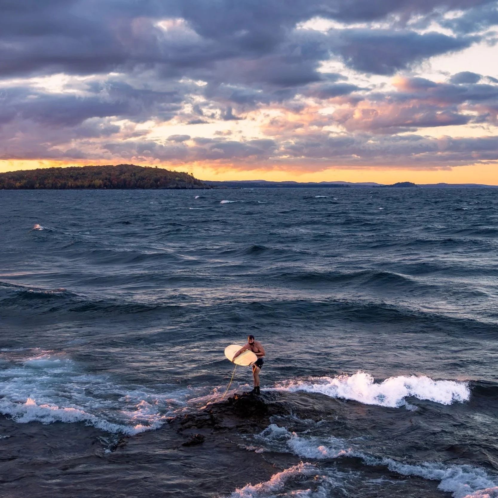 Lake Superior Surfer
